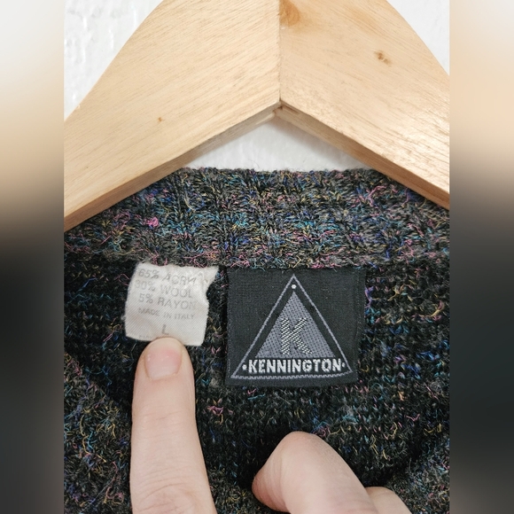 VTG KENNINGTON Wool Crewneck Sweater - Picture 3 of 4